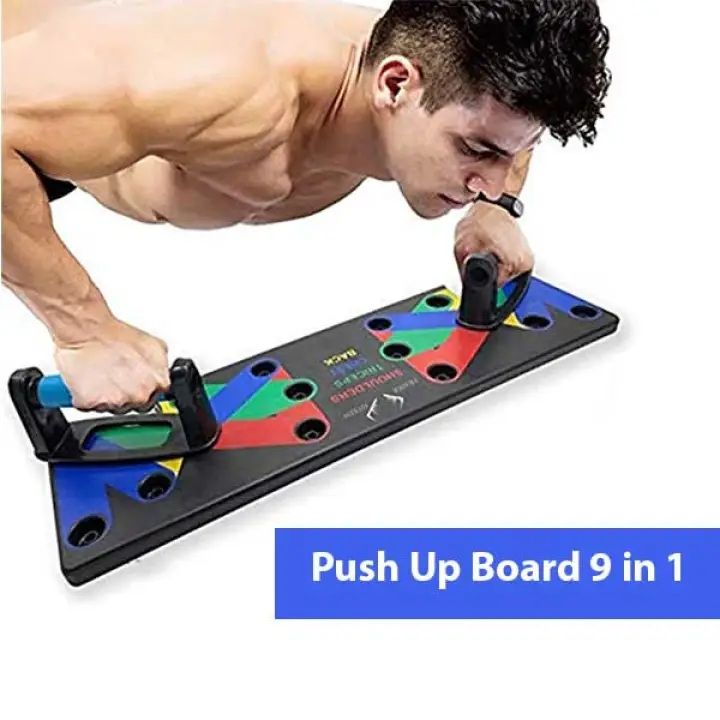9-in-1 Push Up Board | Multifunctional Push-Up Rack System for Full Body Workout