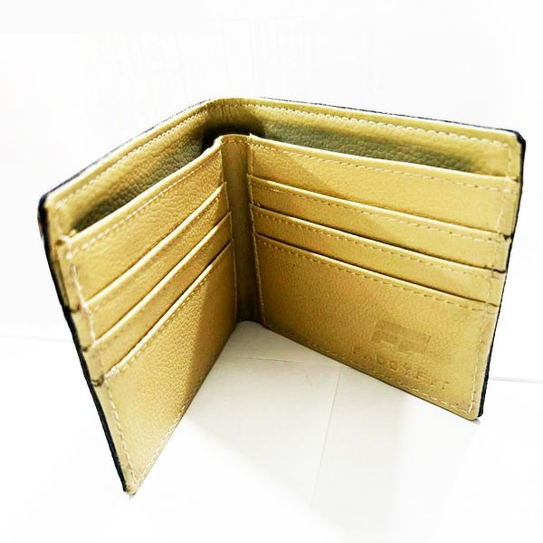 Faddyfast Men’s Leather Wallet | Stylish Bifold Card Holder & Cash Organizer