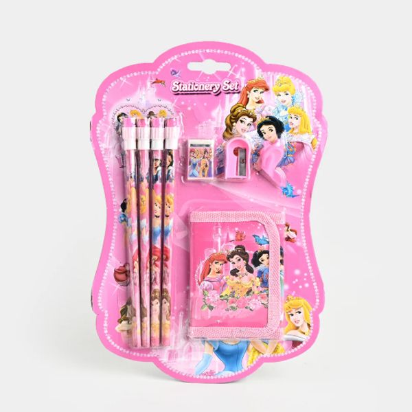 Princess Stationery Set with Mini Wallet for Kids