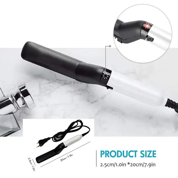 Men’s Hair & Beard Straightening Comb | Quick Electric Styler Brush