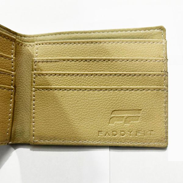 Faddyfast Men’s Leather Wallet | Stylish Bifold Card Holder & Cash Organizer