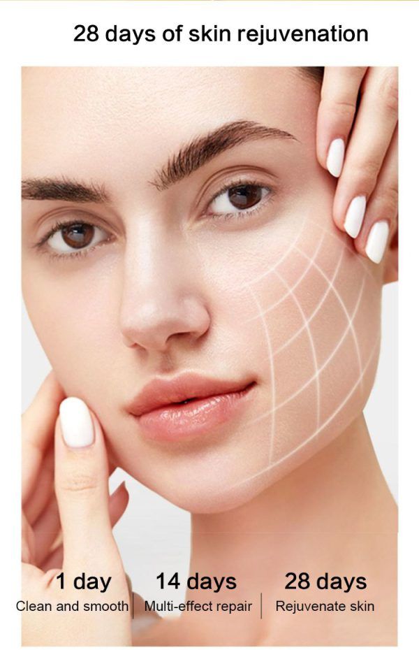 24K Gold Collagen Peel-Off Face Mask – Moisturizing, Brightening & Anti-Aging Treatment